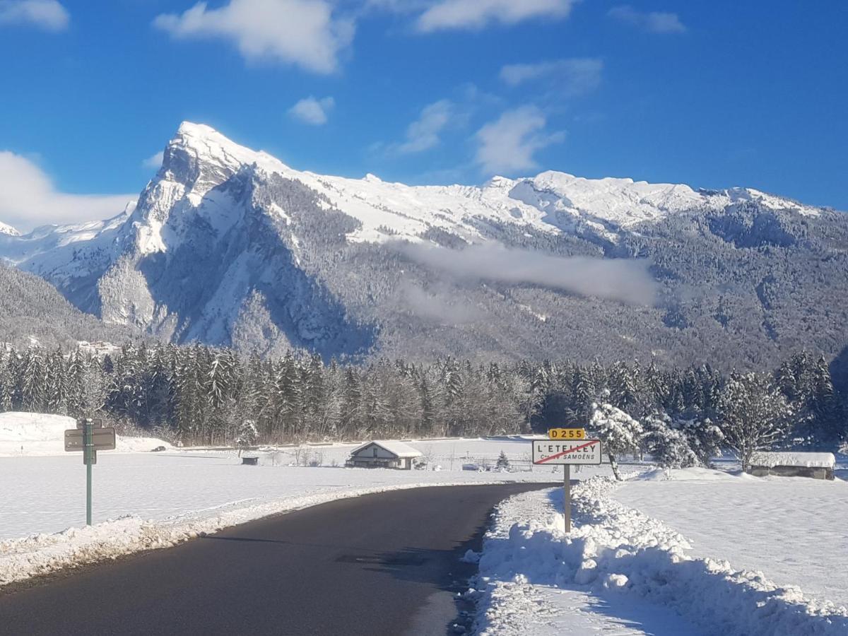 Les Frahans Samoens Bagian luar foto